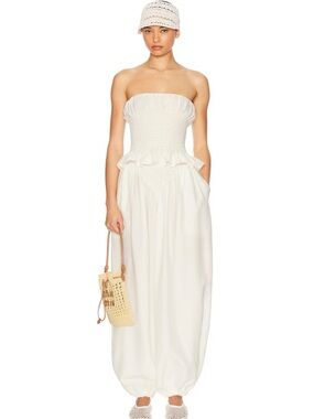 Helsa The Balloon Pants in Silk And Wool